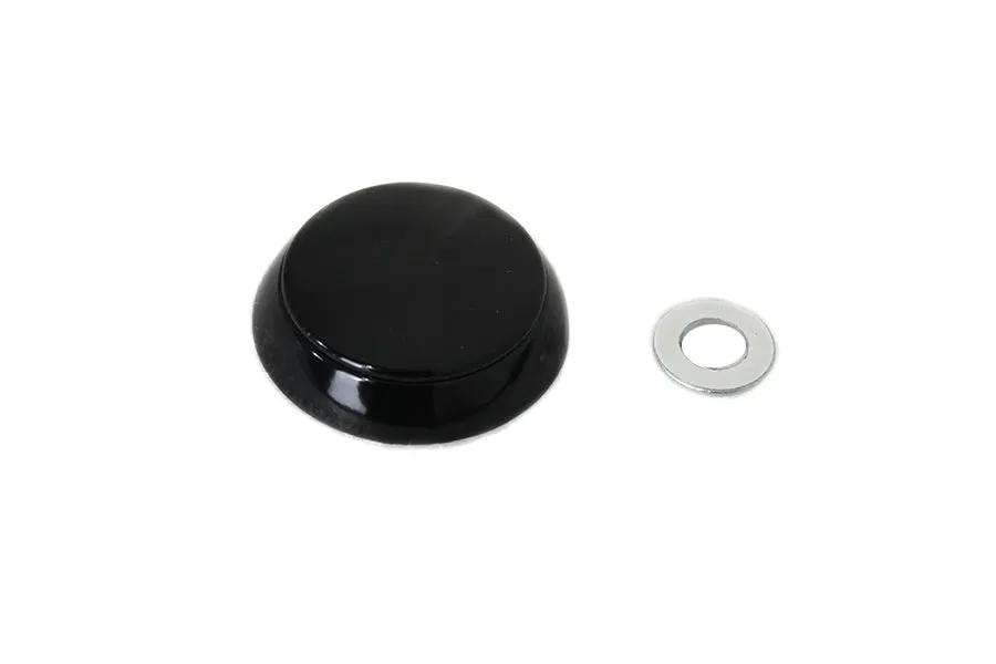 V-Twin Black Tour-Pak Lock Cover for Harley Davidson FLT Models - Part #78109B by V-Twin