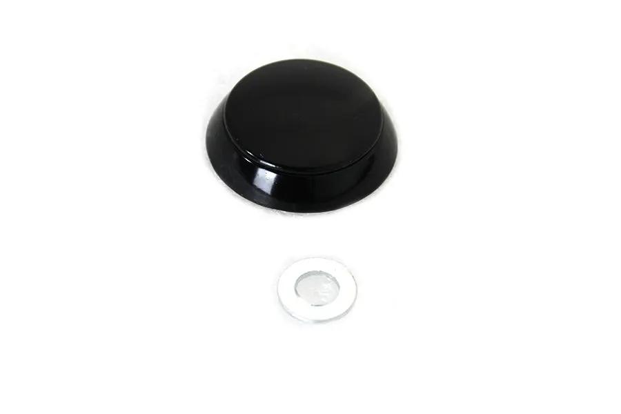 V-Twin Black Tour-Pak Lock Cover for Harley Davidson FLT Models - Part #78109B by V-Twin