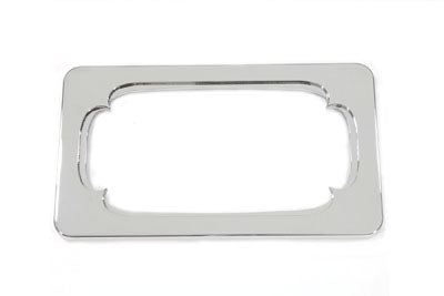 V-Twin 28-6082 Chrome Billet 4 Thorn Style License Plate Frame