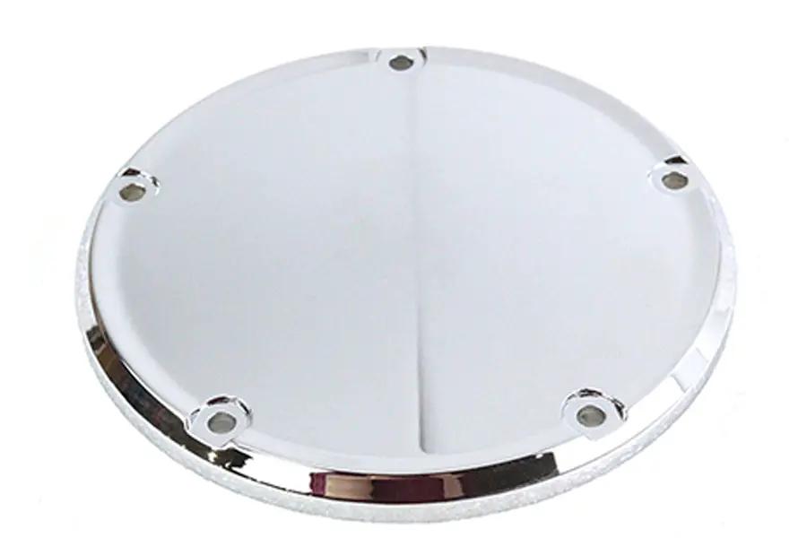 V-Twin Chrome 5-Hole Domed Derby Cover for Harley Davidson FLST and FXST Models by V-Twin