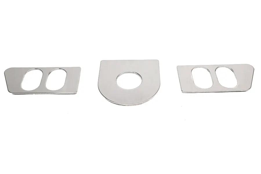 V-Twin Ignition Switch Cover Set Chrome for Harley Davidson FLHT (1996-2005) by V-Twin