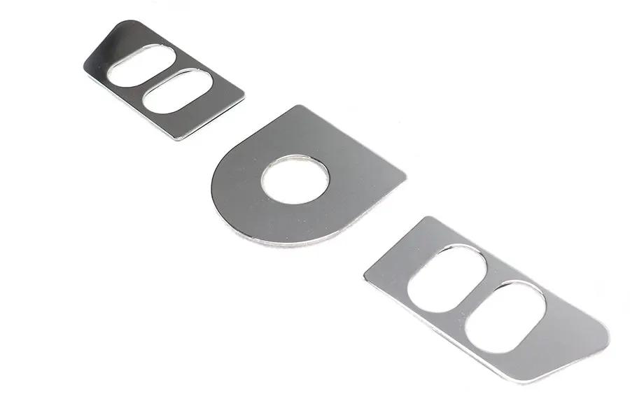 V-Twin Ignition Switch Cover Set Chrome for Harley Davidson FLHT (1996-2005) by V-Twin