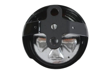 V-Twin 77129B 5 Spoke Round Horn Cover in Black for Harley Davidson XL Models by V-Twin