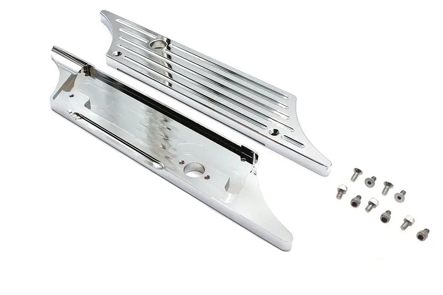 V-Twin Wyatt Gatling Saddlebag Face Plate for Harley Davidson FLT (1992-2001) by V-Twin