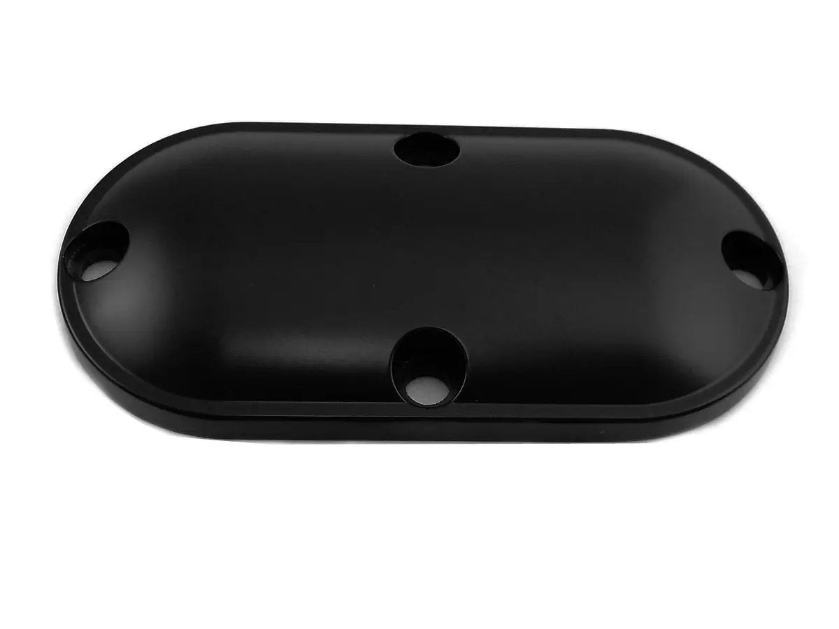 V-Twin Black Smooth Inspection Cover for Harley Davidson FL (Part #77625) by V-Twin