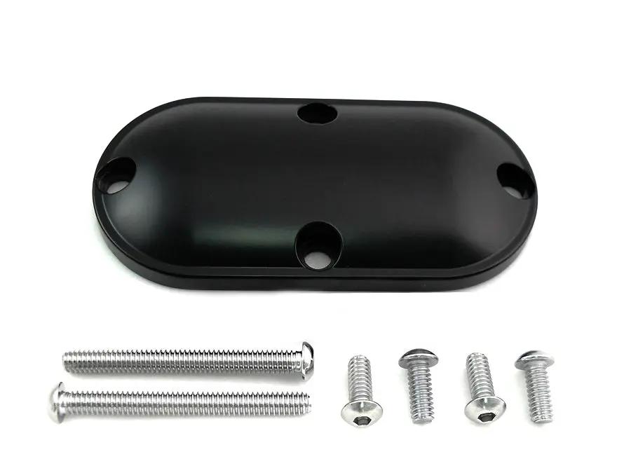 V-Twin Black Smooth Inspection Cover for Harley Davidson FL (Part #77625) by V-Twin