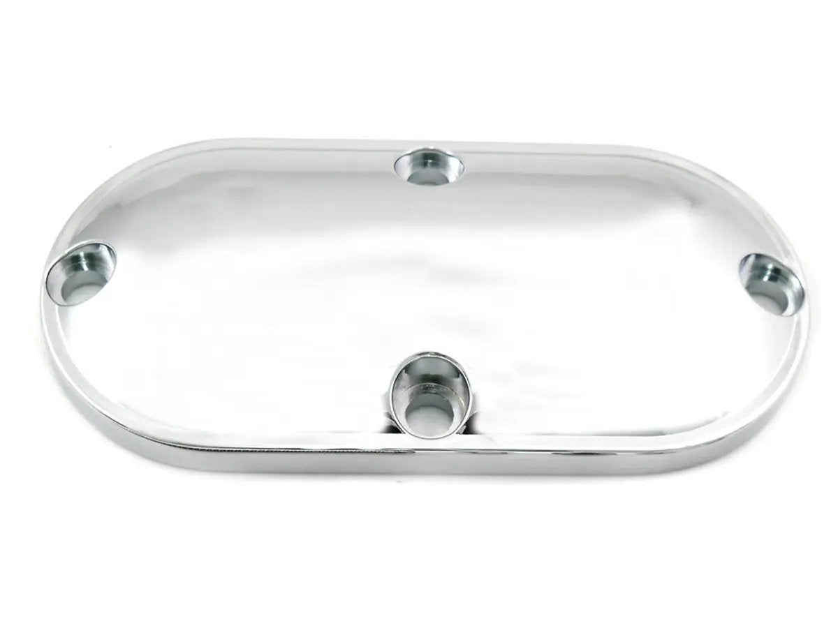 V-Twin Chrome Smooth Inspection Cover for Harley Davidson FL (Part #77624) by V-Twin