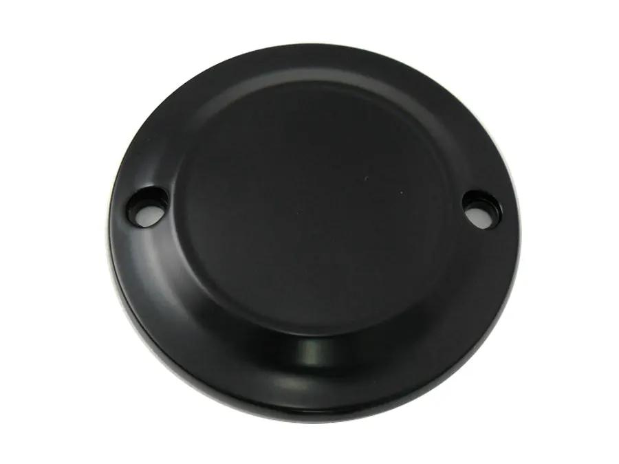 V-Twin Black 2-Hole Smooth Ignition System Cover for Harley Davidson XL by V-Twin