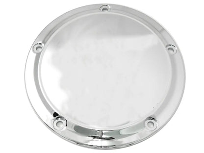 V-Twin Chrome 5-Hole Smooth Derby Cover for Harley Davidson FXST by V-Twin