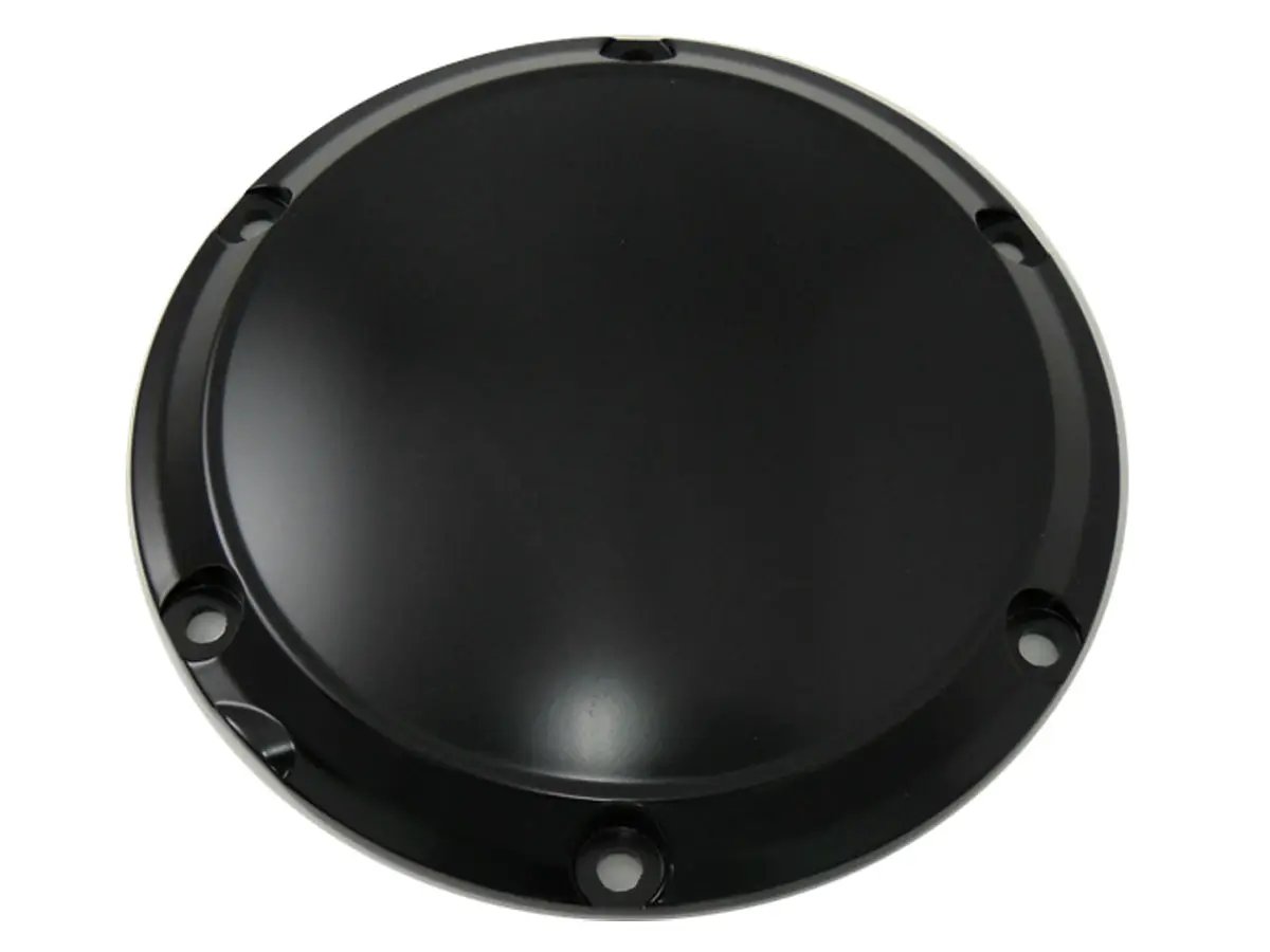 V-Twin Black 6-Hole Smooth Derby Cover for Harley Davidson XL (Part #77617) by V-Twin
