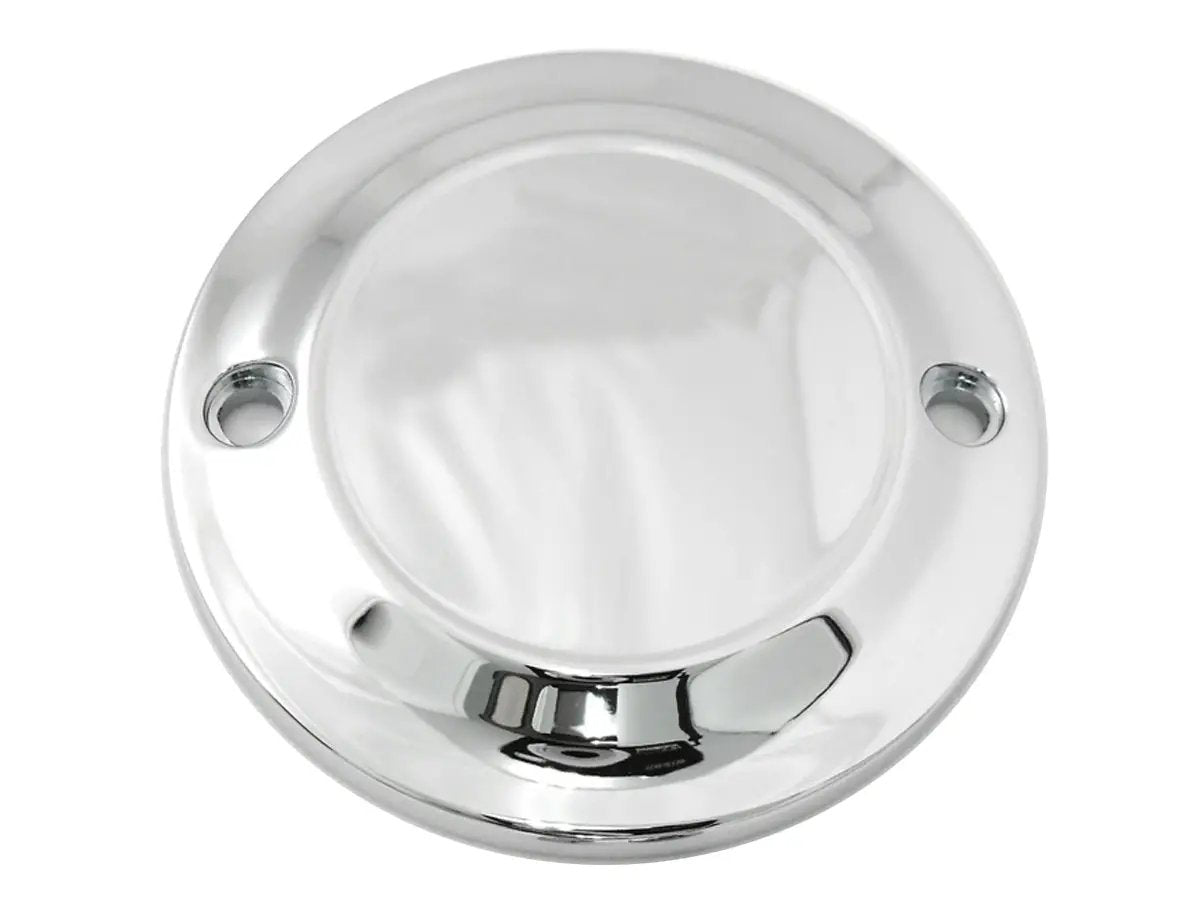 V-Twin Chrome 2-Hole Smooth Ignition System Cover for Harley Davidson XL (Part #77622) by V-Twin