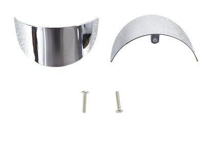 V-Twin Chrome Turn Signal Visor for Harley Davidson FLT (1986-1995) by V-Twin