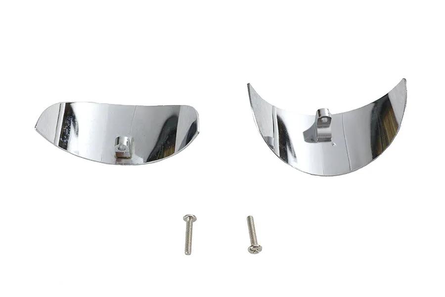 V-Twin Chrome Turn Signal Visor for Harley Davidson FLT (1986-1995) by V-Twin