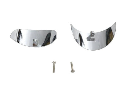 V-Twin Chrome Turn Signal Visor for Harley Davidson FLT (1986-1995) by V-Twin