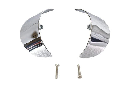 V-Twin Chrome Turn Signal Visor for Harley Davidson FLT (1986-1995) by V-Twin