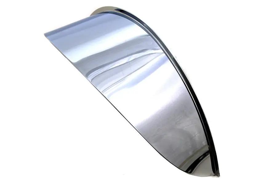 V-Twin 7 Inch Headlamp Visor Chrome for Harley Davidson FLH Models (Part #13434) by V-Twin