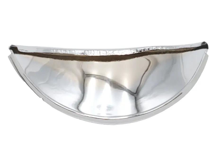 V-Twin 7 Inch Chrome Headlamp Visor for Harley Davidson FLST Models by V-Twin