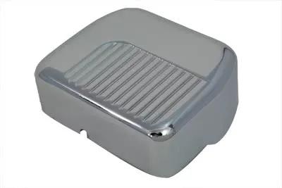 V-Twin Chrome Finned Panhead Style Coil Cover for Harley Davidson FXST (1984-1993) by V-Twin