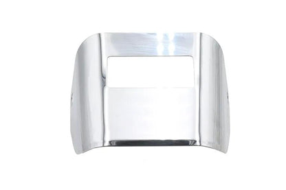 V-Twin Chrome Tail Lamp Visor Smooth with Cutout for Harley Davidson FX (1973-1982) by V-Twin