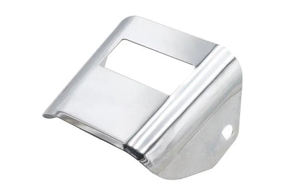 V-Twin Chrome Tail Lamp Visor Smooth with Cutout for Harley Davidson FX (1973-1982) by V-Twin