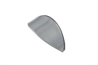 V-Twin Replica 6-1/2 Inch Headlamp Visor for Harley Davidson EL & FL Models