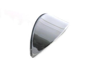 V-Twin Replica 6-1/2 Inch Headlamp Visor for Harley Davidson EL & FL Models