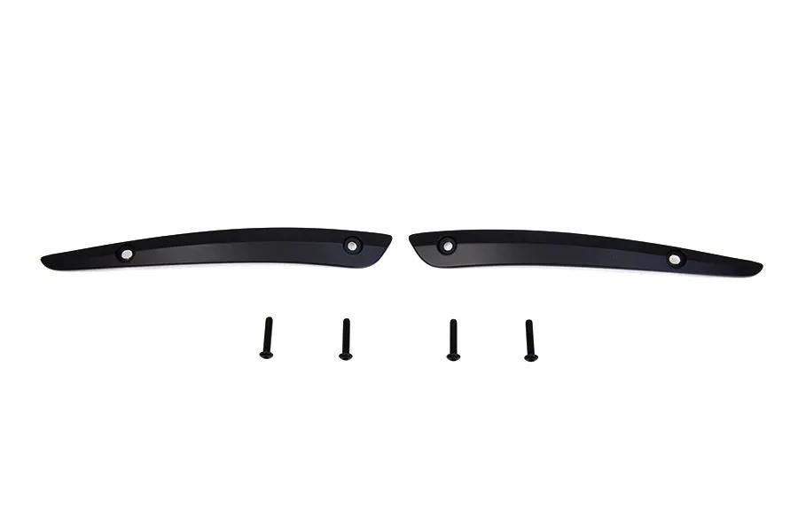 V-Twin Black Split Windshield Trim Set for Harley Davidson FLTR (2015-2024) by V-Twin