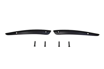 V-Twin Black Split Windshield Trim Set for Harley Davidson FLTR (2015-2024) by V-Twin