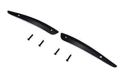 V-Twin Black Split Windshield Trim Set for Harley Davidson FLTR (2015-2024) by V-Twin
