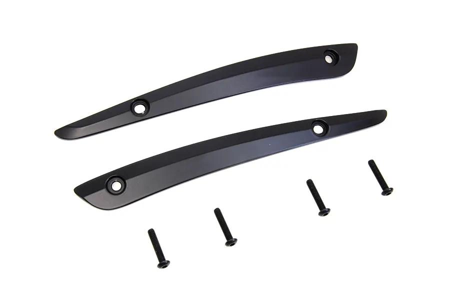 V-Twin Black Split Windshield Trim Set for Harley Davidson FLTR (2015-2024) by V-Twin