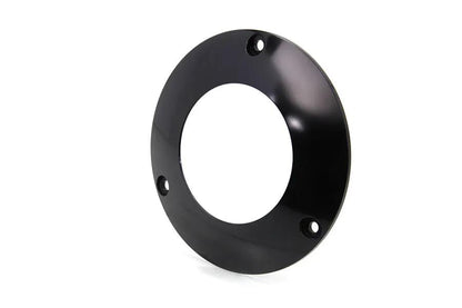 V-Twin Black 3-Hole C-Thru Derby Cover for Harley Davidson FL 1970-1979 Part #302494 by V-Twin