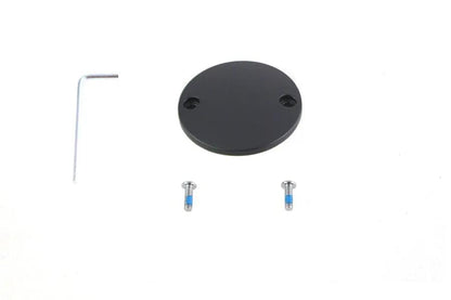 V-Twin M8 Ignition System Cover Smooth Flat Black for Harley Davidson FLT Models by V-Twin