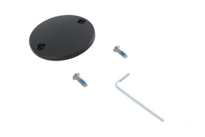 V-Twin M8 Ignition System Cover Smooth Flat Black for Harley Davidson FLT Models by V-Twin