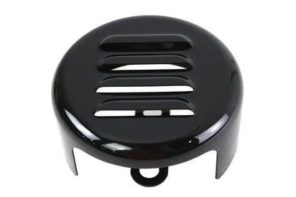 V-Twin Black Louvered Horn Cover for Harley Davidson FLT Models (Part #76705L) by V-Twin