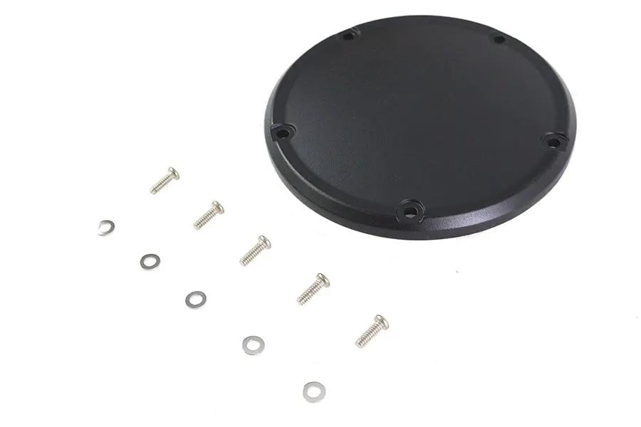 V-Twin Wrinkle Black 5 Hole Domed Derby Cover for Harley Davidson FLSB and FXST Models by V-Twin