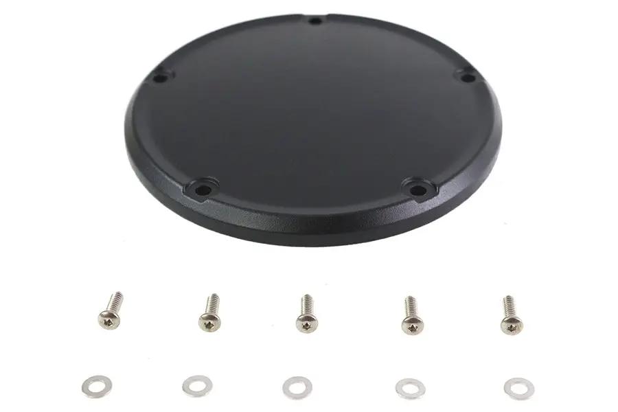 V-Twin Wrinkle Black 5 Hole Domed Derby Cover for Harley Davidson FLSB and FXST Models by V-Twin