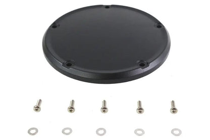 V-Twin Wrinkle Black 5 Hole Domed Derby Cover for Harley Davidson FLSB and FXST Models by V-Twin