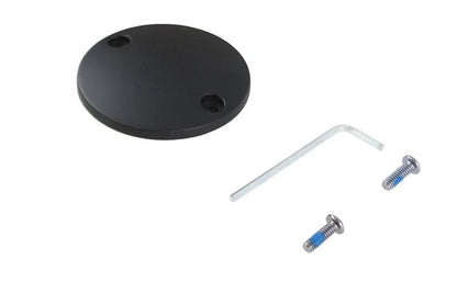 V-Twin M8 Ignition System Cover Domed Matte Black for Harley Davidson FLT Models by V-Twin