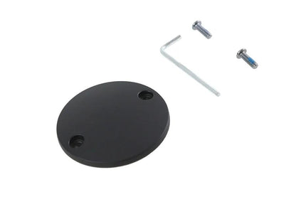 V-Twin M8 Ignition System Cover Domed Matte Black for Harley Davidson FLT Models by V-Twin