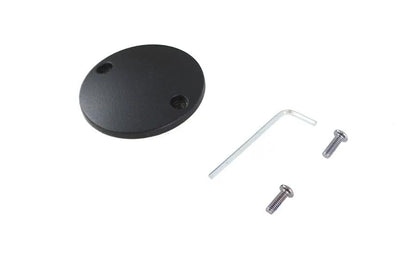 V-Twin M8 Ignition System Cover Domed Wrinkle Black for Harley Davidson FLT Models by V-Twin