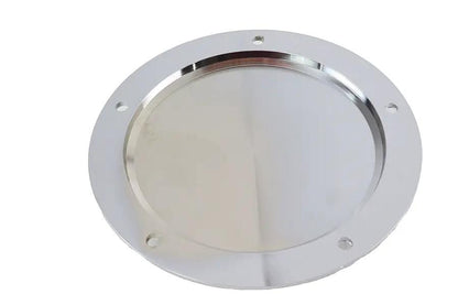 V-Twin Chrome 5 Hole Skull Derby Cover for Harley Davidson FXST Models by V-Twin
