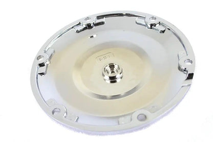 V-Twin Chrome 6-Hole Skull Derby Cover for Harley Davidson XL Models by V-Twin