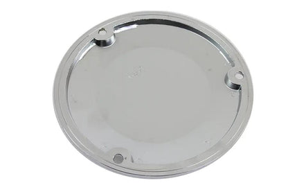 V-Twin Chrome 3-Hole Skull Derby Cover for Harley Davidson FL Models (Part #78287) by V-Twin