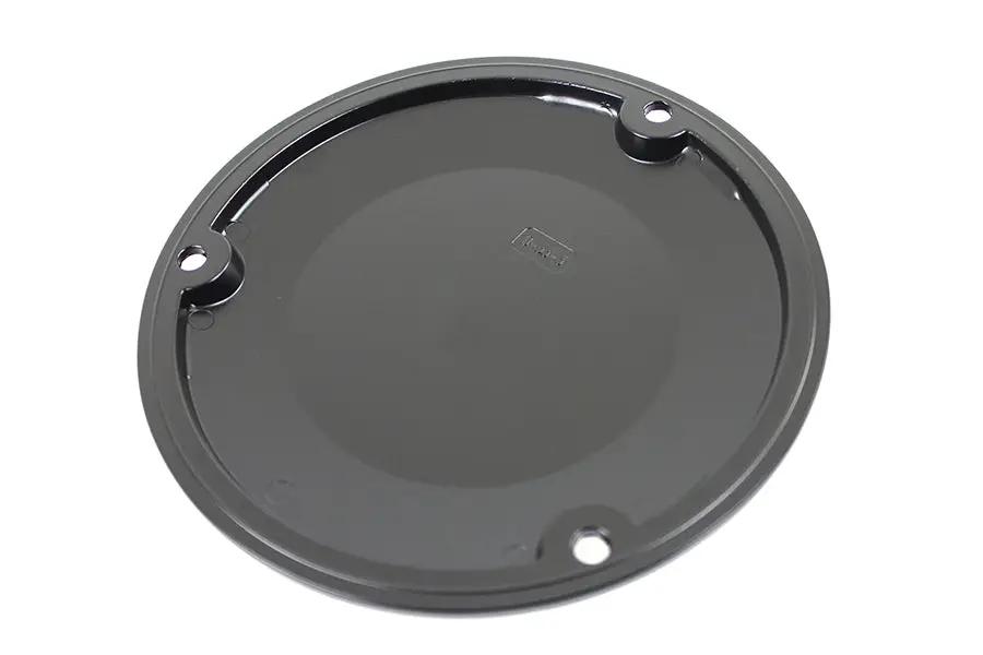 V-Twin Black 3-Hole Skull Derby Cover for Harley Davidson FL Models (Part #78287B) by V-Twin