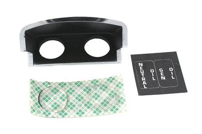 V-Twin Chrome Sun Visor for Harley Davidson FX Models (1971-1980)