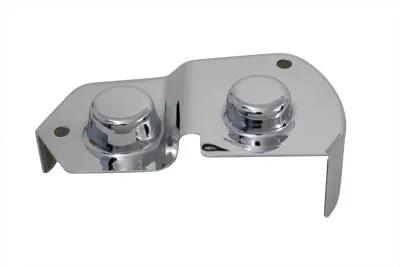 V-Twin Starter Cover Chrome 1-Piece for Harley Davidson XL Models by V-Twin