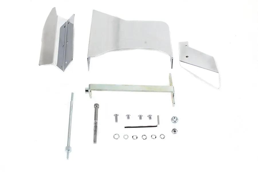 V-Twin Starter Cover Chrome 3-Piece for Harley Davidson XL Models (1991-2000) by V-Twin