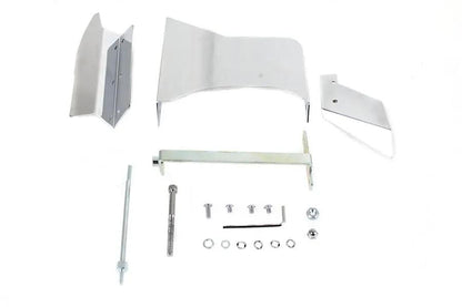 V-Twin Starter Cover Chrome 3-Piece for Harley Davidson XL Models (1991-2000) by V-Twin