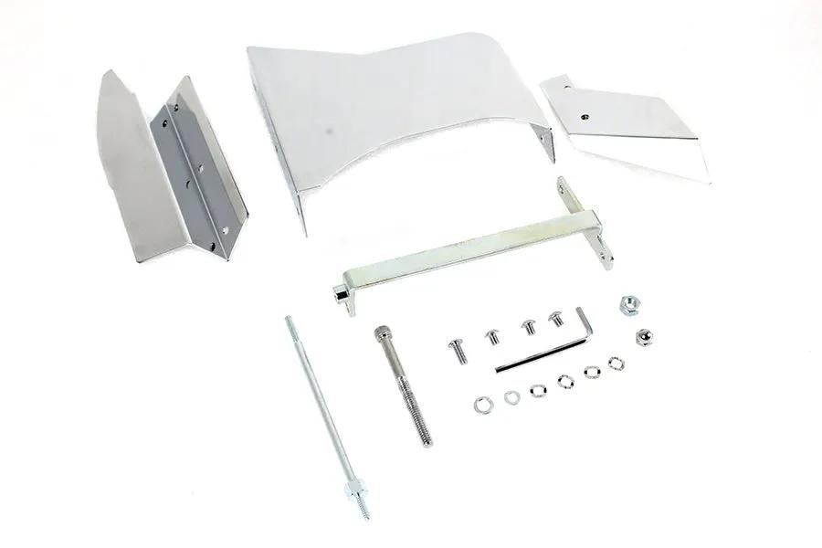 V-Twin Starter Cover Chrome 3-Piece for Harley Davidson XL Models (1991-2000) by V-Twin