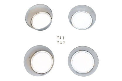 V-Twin IM23/IM24 Tachometer and Speedometer Cover Set for Harley Davidson XL (1974-1983) by V-Twin